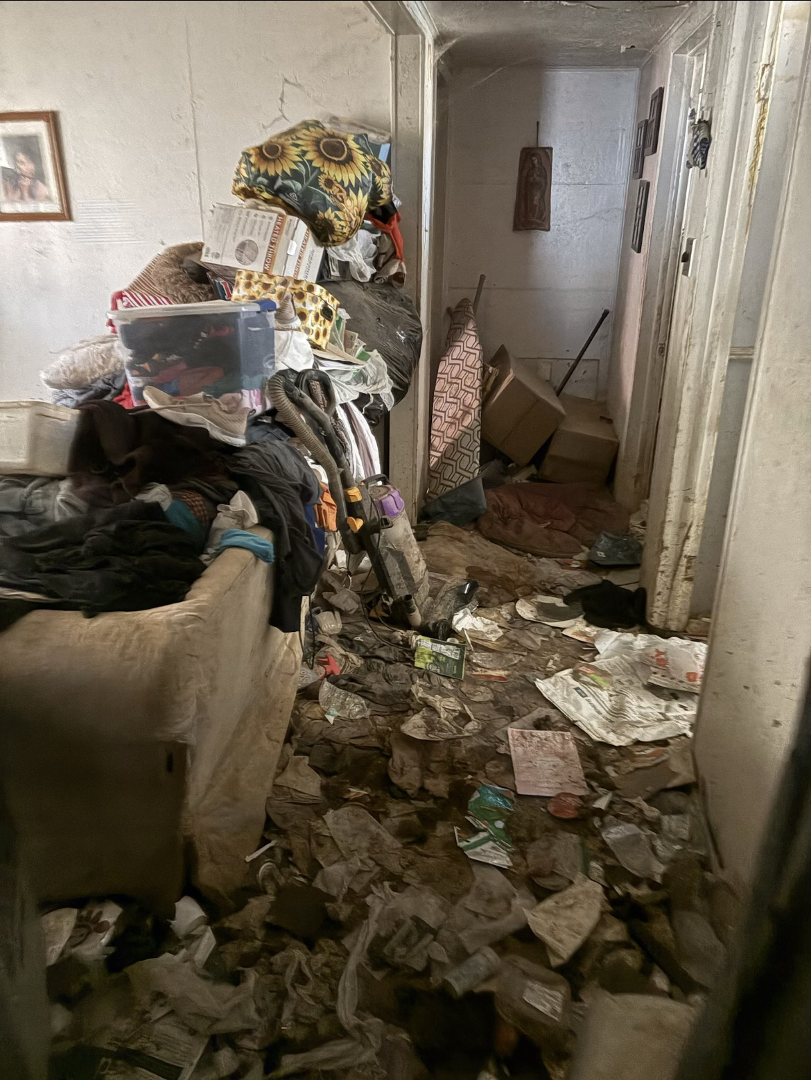 hoarder house